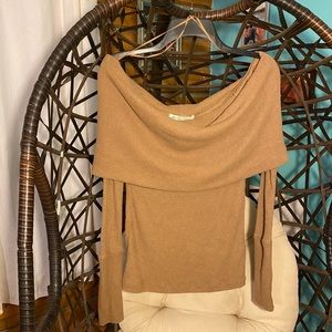 NWT Free People Snowbunny Sweater in Bronze